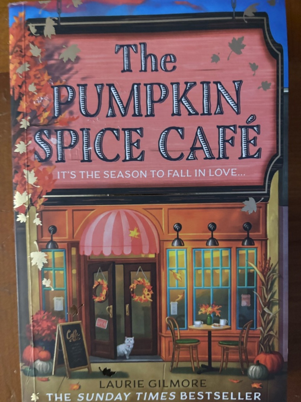 The Pumpkin Spice Café - Fall Orange Paperback